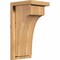 Ekena Millwork Huntington Smooth Corbel w/Backplate, Western Red Cedar, 7 1/2"W x 8"D x 16"H COR08X08X16HUN01SWR - alternate 1